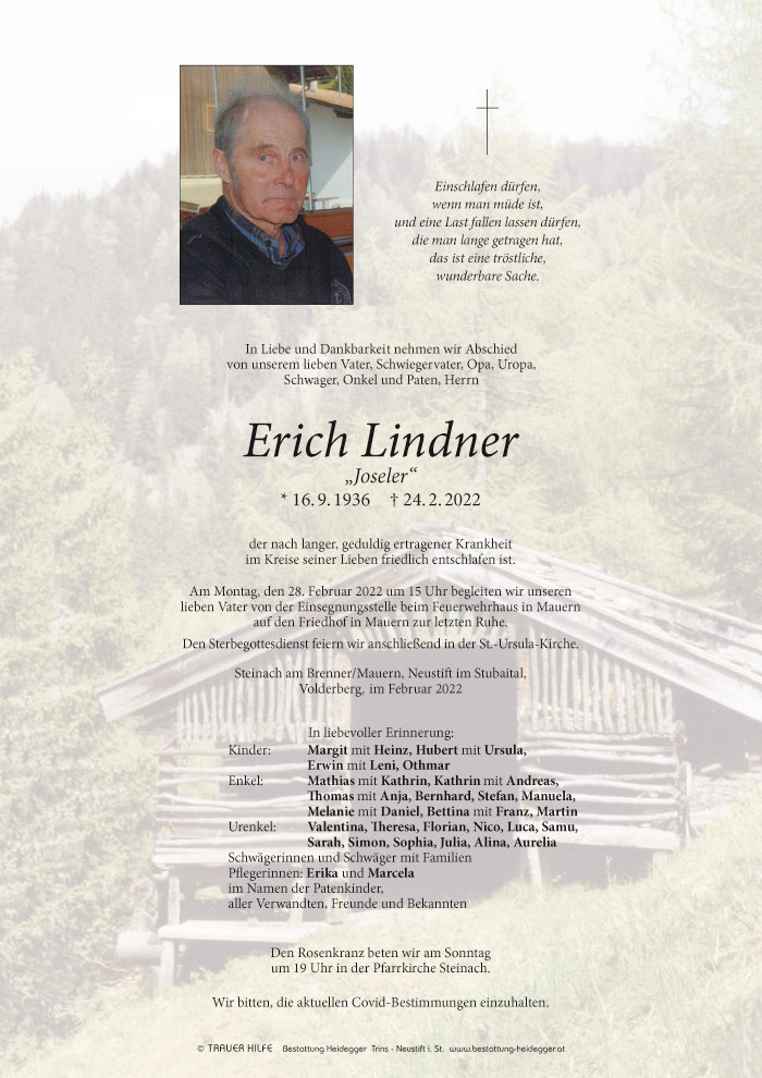 Erich Lindner