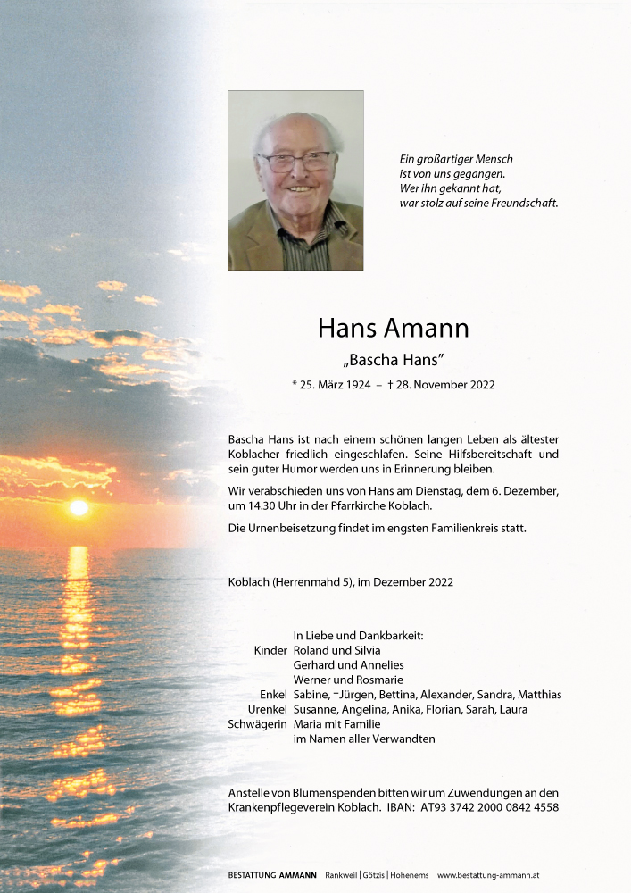 Hans Amann